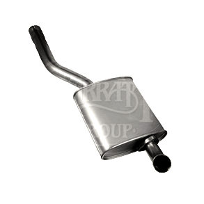 Intermediate Exhaust Silencer RH